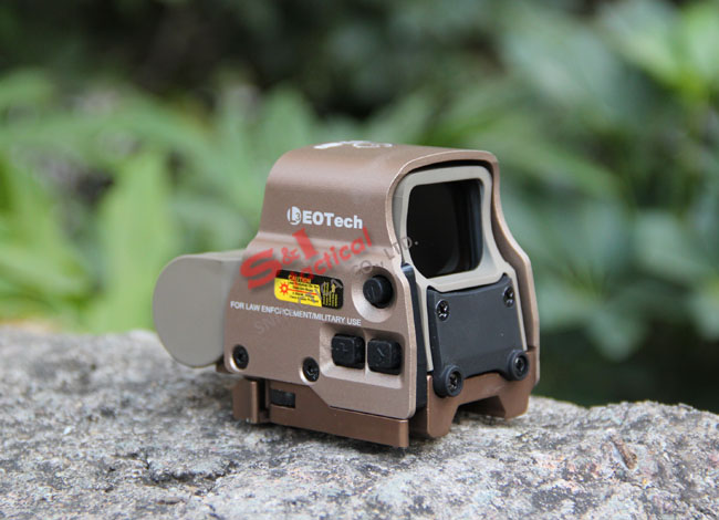 558 style T-dot Red & Green Dot Sight Tan